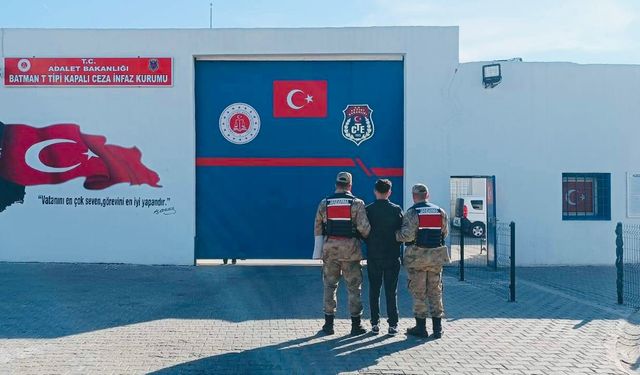 Batman’da 35 yıl hapis cezası bulunan firari yakalandı