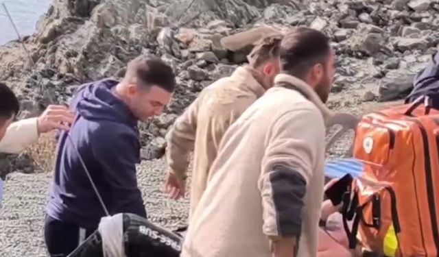 Hatay’da zıpkın kazası: Kendini yaraladı