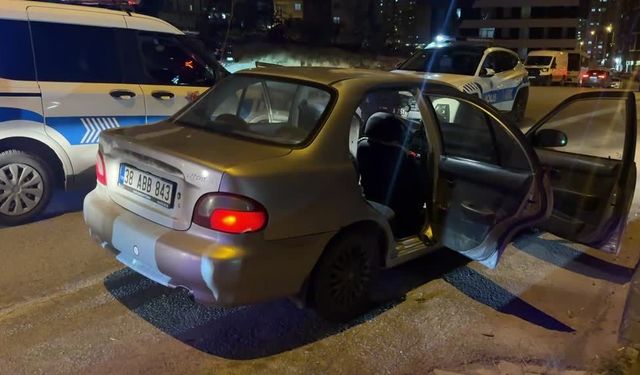 Kayseri’de polise çarpıp kaçan 4 kişi yakalandı