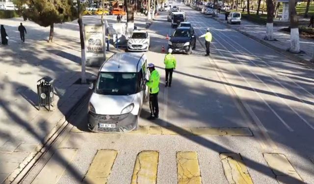 Malatya'da yaya geçidi ihlaline sıkı denetim