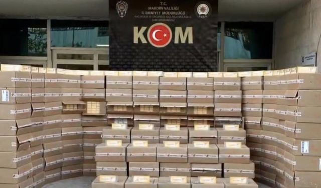 Mardin Kızıltepe’de depoya operasyon