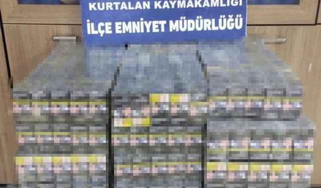 Siirt'te kaçak sigara operasyonu