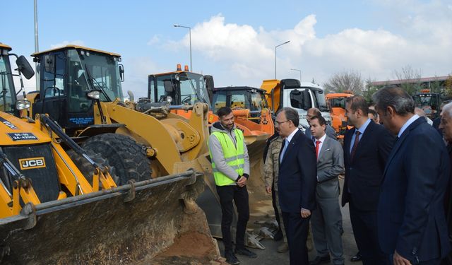 Siirt’te karla mücadele planı devrede: 162 araç ve 218 personel sahaya çıkıyor
