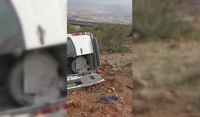 Tarım işçilerini taşıyan minibüs şarampole devrildi: 1 ölü, 3 ağır yaralı