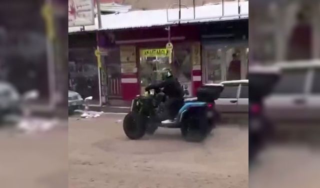 Drift atıp trafiği tehlikeye soktular: 2 sürücüye ceza