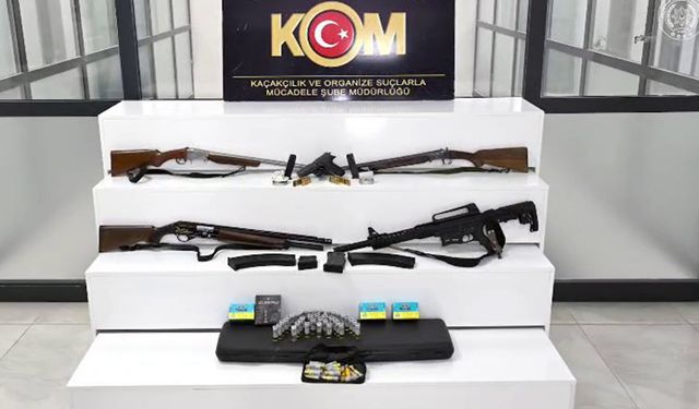 Adıyaman'da ruhsatsız silah operasyonu: 7 gözaltı