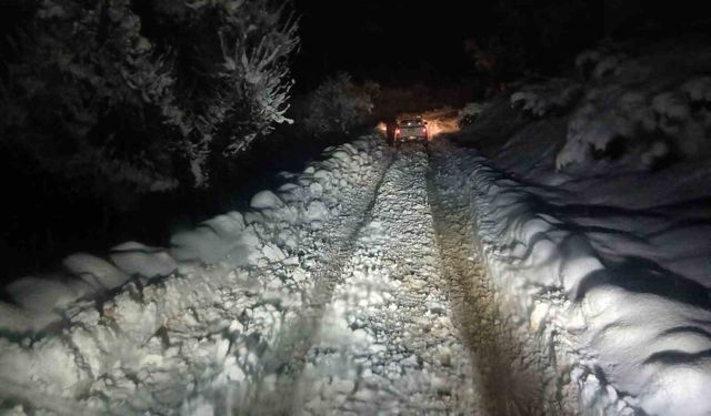 Batman’da kapalı yol açıldı, 14 yaşındaki kız çocuğu kurtarıldı