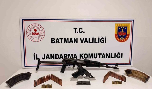 Batman'da silah kaçakçılığı operasyonu: 1 tutuklama