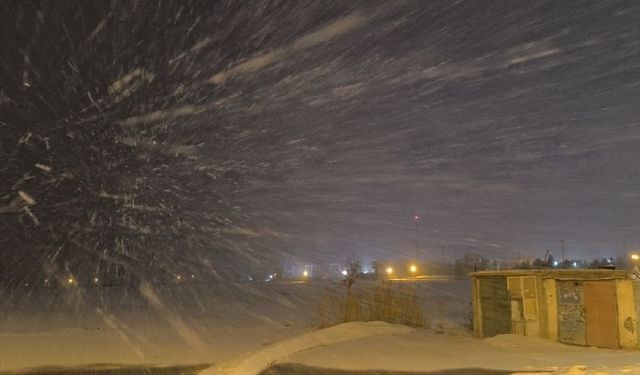 Gercüş'te kar nedeni ile 58 köy yolu ulaşıma kapandı