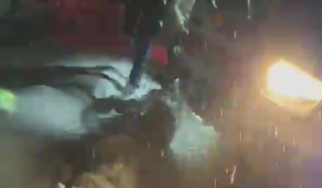 Gercüş'te mahsur kalan hasta ve ambulans kurtarıldı