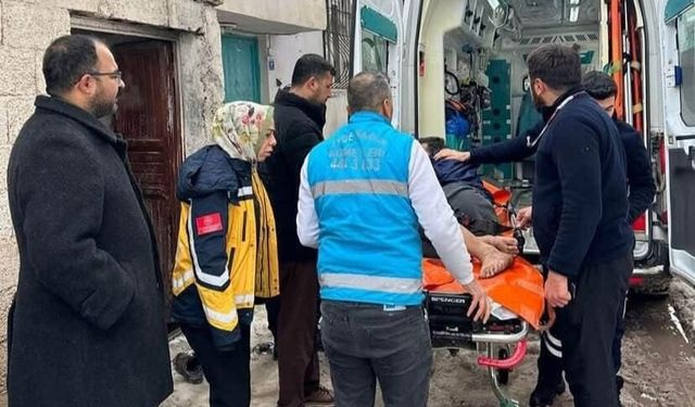 Şiddet iddiası sonrası baba hastaneye yatırıldı