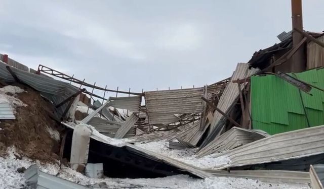 Diyarbakır Ticaret Borsası Başkanı Yeşil, çöken fabrikaları inceledi