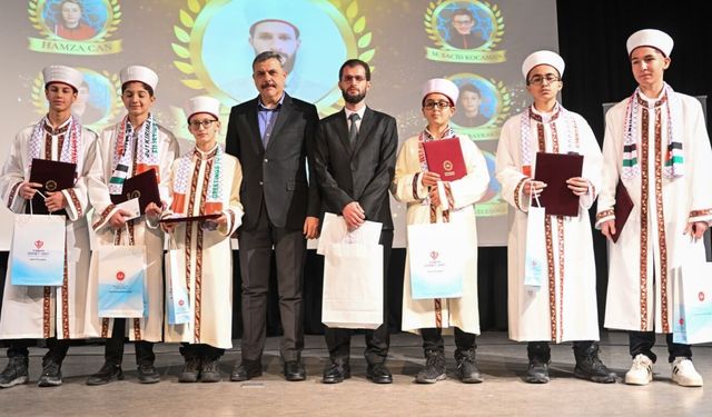 Erzurum’da 71 öğrenciye hafızlık belgesi takdim edildi