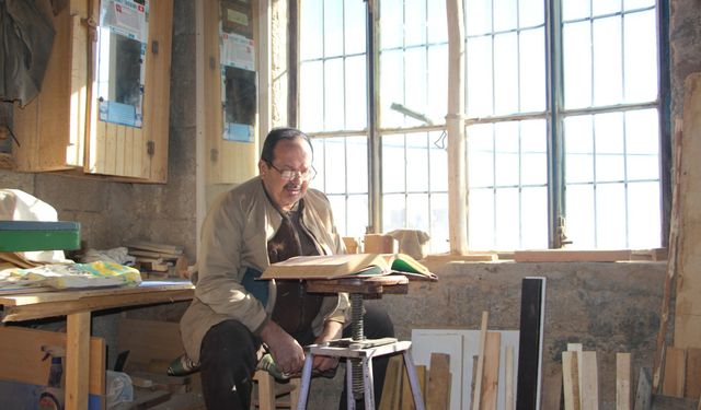 Marangoz ustası Duyan: Rızkı veren Allah’tır. Kişi yeter ki, gayret etsin