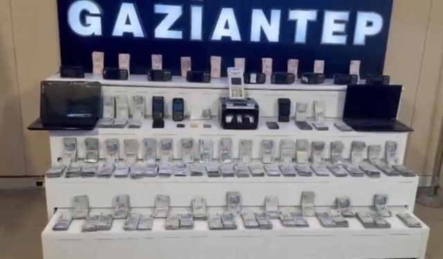 Gaziantep’te tefecilik operasyonu: 22 gözaltı