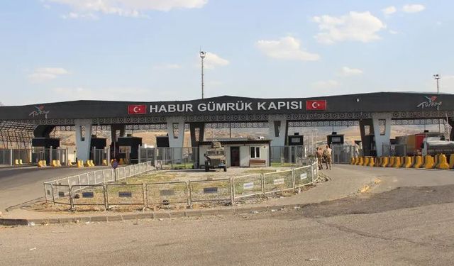 Habur Sınır Kapısı’nda 2025 bilançosu: 3,4 milyar dolarlık ihracat