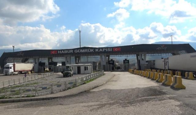 Habur Sınır Kapısı ihracatta rekora imza attı