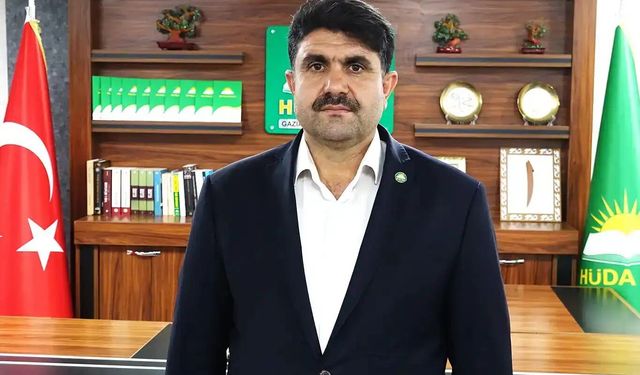 HÜDA PAR Gaziantep İl Başkanı'ndan Gazeteciler Günü mesajı