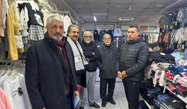 Kıbrıs Caddesi esnafları: “Bir günlük kazancımız Gazze’ye”