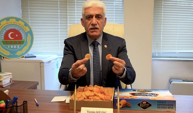 Kılınç: Kaçak yollarla Türkiye'ye sokulan kayısılar Malatya üreticisini bitiriyor