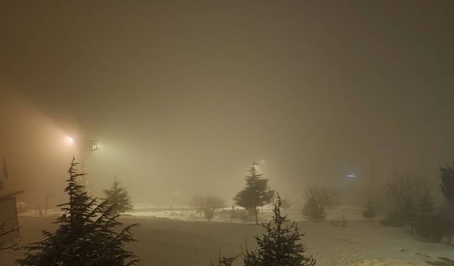 Malatya'da yoğun sis etkili oluyor