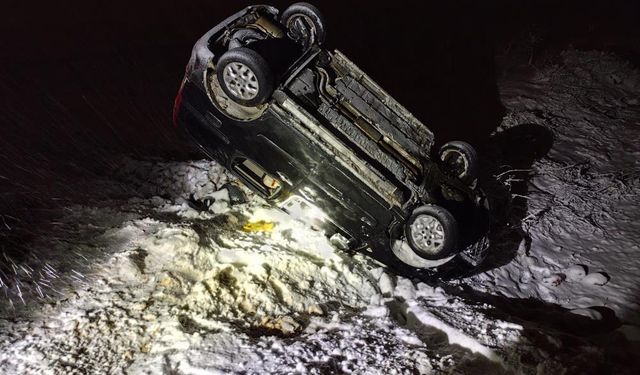 Mardin'de araç şarampole devrildi: 5 yaralı