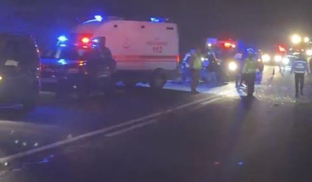 Mardin'de feci kazada araçlar hurdaya döndü: 3 ölü 2 yaralı