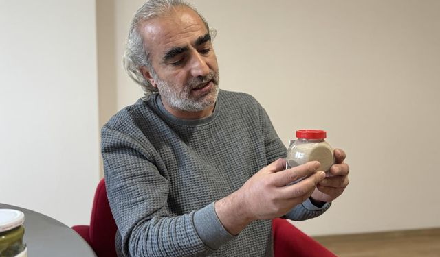 Mardin'de jeoloji mühendisi doğal ilaç geliştiriyor