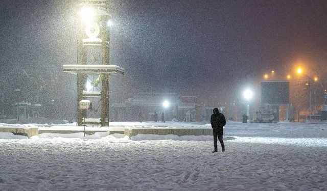 Meteoroloji bu saatlerde uyardı! Diyarbakır, Batman, Mardin ve Şanlıurfa'da kuvvetli kar yağışı