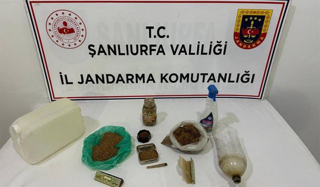 Şanlıurfa'da narkotik operasyonu: 9 gözaltı