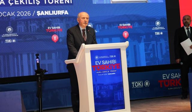 Şanlıurfa'da 13 bin 790 konut için kura çekildi