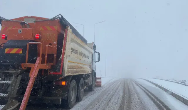 Şanlıurfa’da kar nedeniyle trafik kısıtlaması