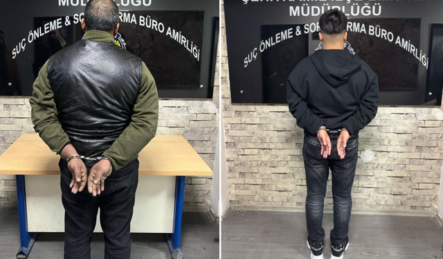 Şehitkamil’de hapis cezası bulunan 2 şüpheli yakalandı