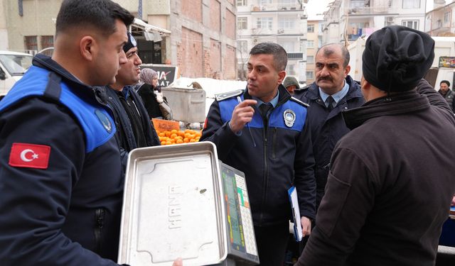 Semt pazarlarında ölçü ve tartı denetimi