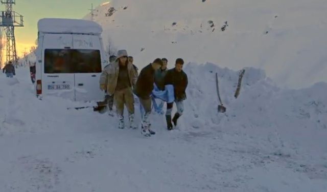 Siirt’te kar temizlerken damdan düşen çocuk kurtarıldı