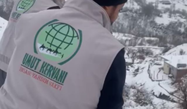 Umut Kervanı Batman'da yaban hayvanlarını unutmadı