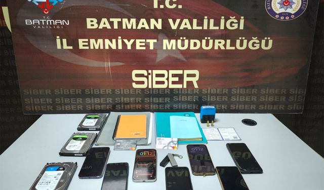 Batman’da bahis çetesine operasyonda 4 kişi tutuklandı