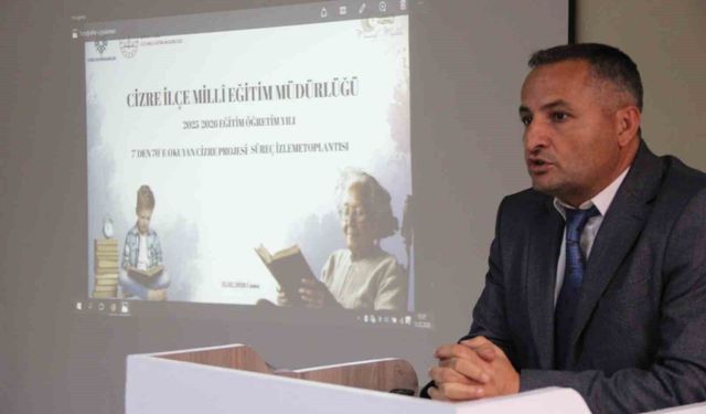 7'den 70'e Okuyan Cizre Projesi değerlendirme toplantısı yapıldı