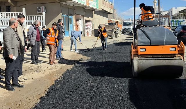 Ergani-Çermik yolunun yapımına başlandı