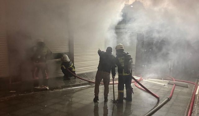 İşyeri yangını korkuttu