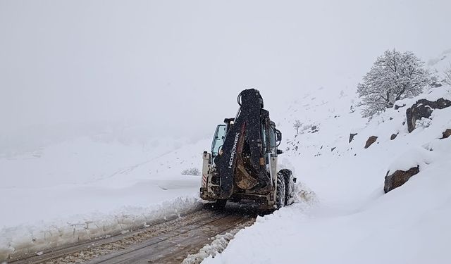 Şırnak'ta 20 köy yolu ulaşıma açıldı
