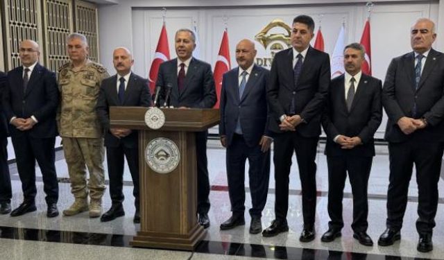 Bakan Yerlikaya Adıyaman'da konuştu