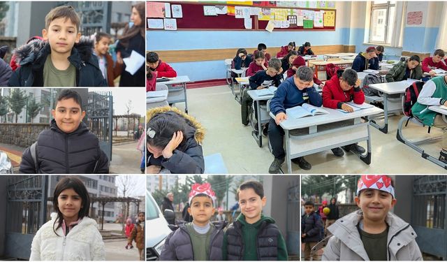 Diyarbakır'da öğrencilerin ikinci dönem heyecanı