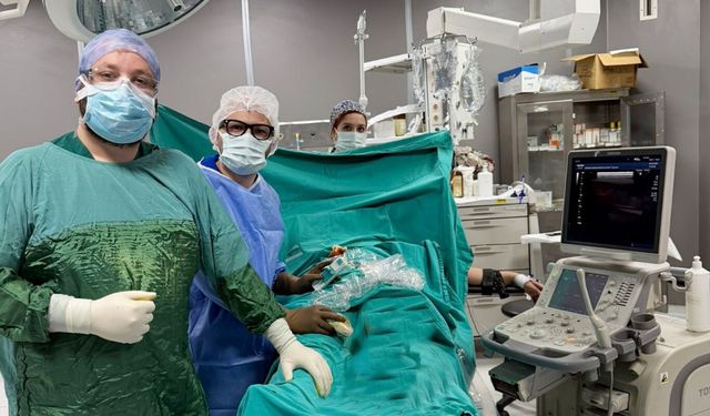 Batman'da devlet hastanesinde bir ilk yaşandı