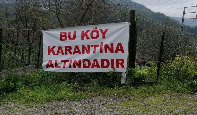 Komşu ilde 6 köy karantinaya alındı