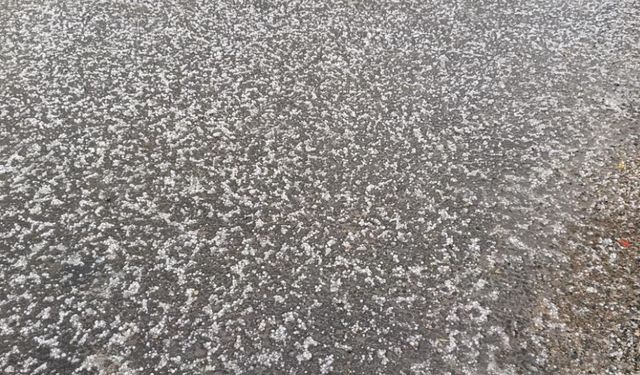 Şanlıurfa’da dolu etkili oldu