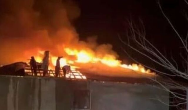 Siirt'te yangın köylülerin müdahalesiyle söndürüldü