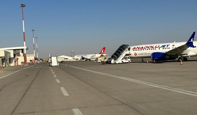 Şırnak Şerafettin Elçi Havalimanı 31 bin 415 yolcuya hizmet verdi