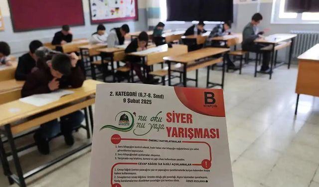 Siyer Yarışması bugün Türkiye genelinde düzenlenecek
