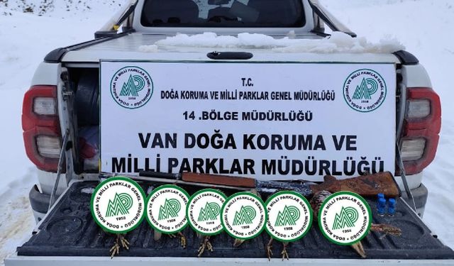 Van’da yasadışı avcılığa 43 bin lira ceza kesildi
